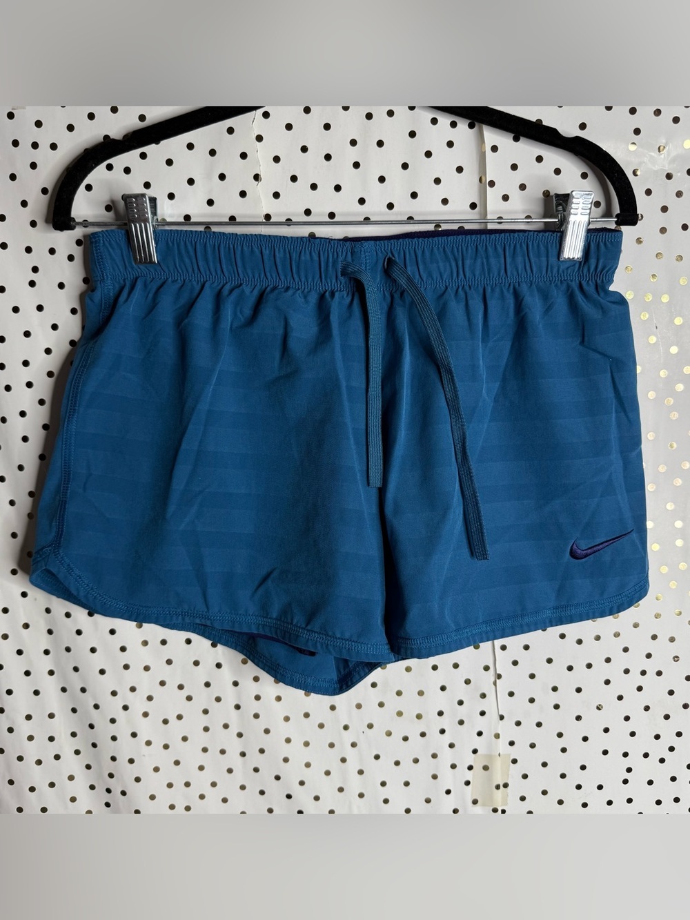 Nike Women's Blue Athletic Running Shorts